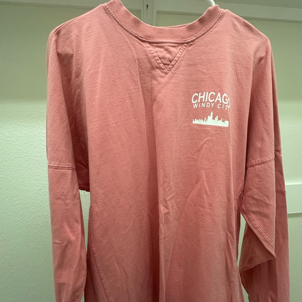 Pink Chicago Windy City Sweatshirt